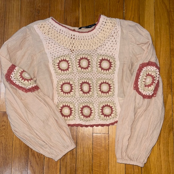 Zara Crochet Top - Picture 3 of 4